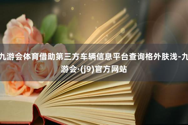 九游会体育借助第三方车辆信息平台查询格外肤浅-九游会·(j9)官方网站