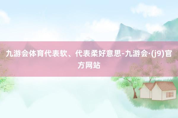 九游会体育代表软、代表柔好意思-九游会·(j9)官方网站