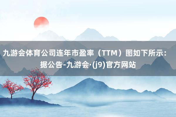 九游会体育公司连年市盈率（TTM）图如下所示： 　　据公告-九游会·(j9)官方网站