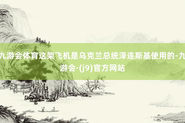 九游会体育这架飞机是乌克兰总统泽连斯基使用的-九游会·(j9)官方网站