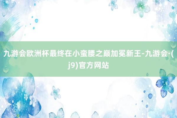 九游会欧洲杯最终在小蛮腰之巅加冕新王-九游会·(j9)官方网站